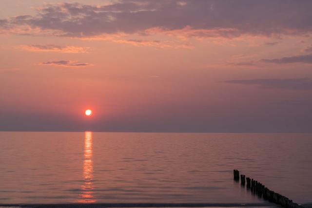 Sonnenuntergang auf der Kurischen Nehrung