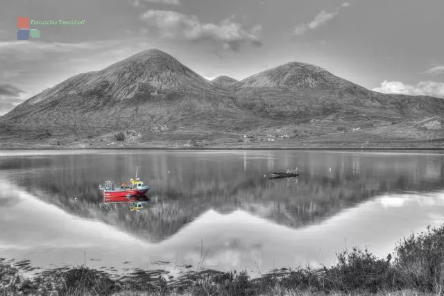 Loch Linnhe at Fort William in Scotland