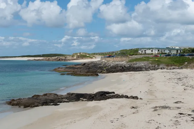 Location, beach and cemetery