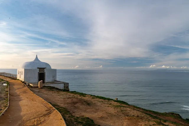 Die Chapel of Memory beim Shrine of Our Lady of Cape Espichel