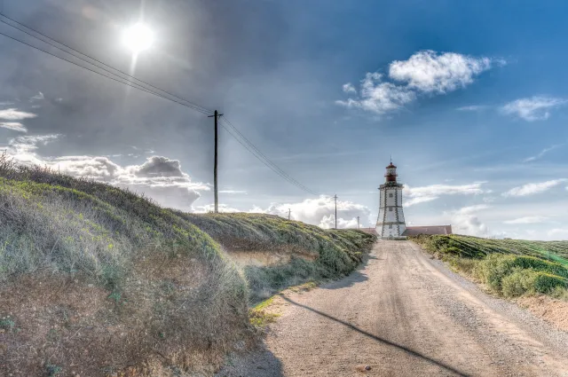 The lighthouse at Cape Espichel