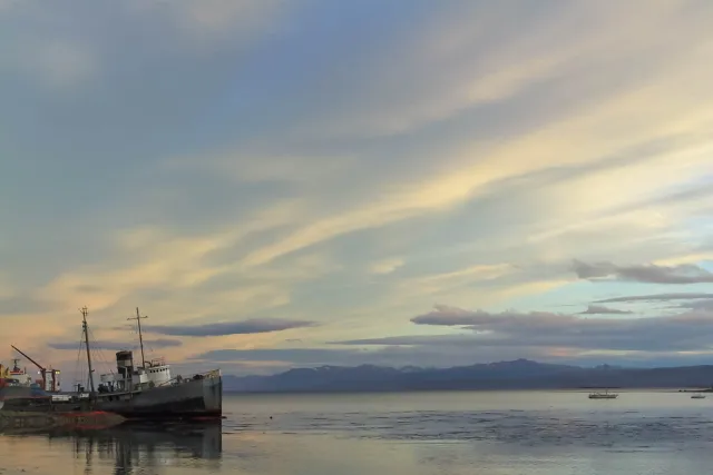 Shipwreck in the Beagle Channel