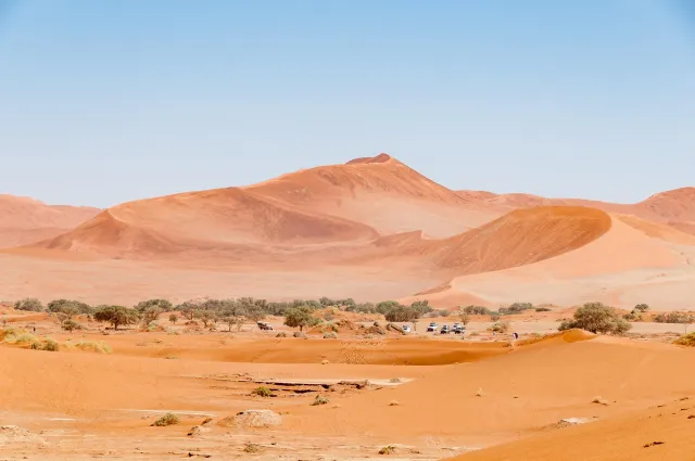 The dunes at Sossusvlei