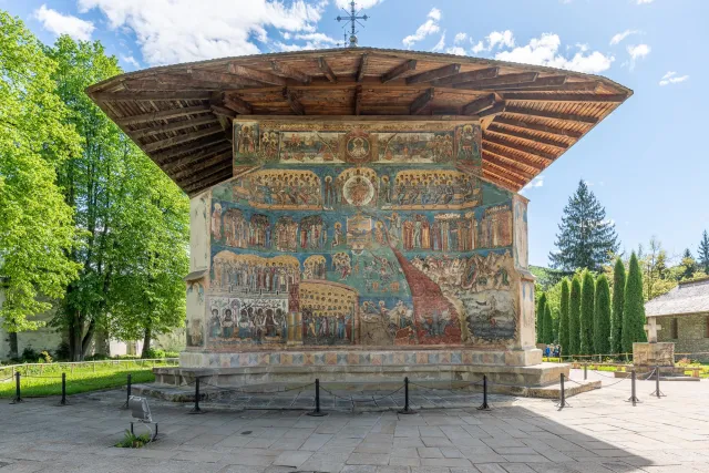 Die Darstellung des Jüngsten Gerichts im Kloster Voronet