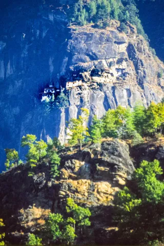 The Tiger's Nest Monastery in the Paro Valley