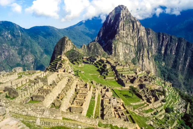 Machu Picchu - die heutige Ruinenstadt der Inkas 