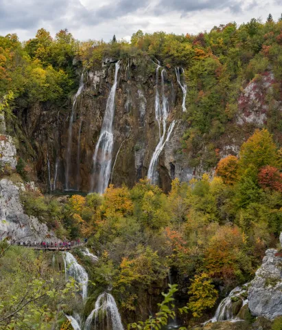 The Plitvice Lakes