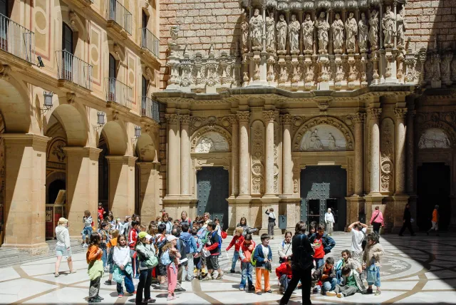 Benedictine monastery Santa Maria de Montserrat