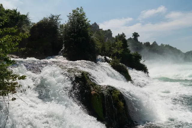 Der Rheinfall bei Schaffhausen