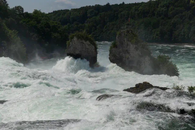 Der Rheinfall bei Schaffhausen