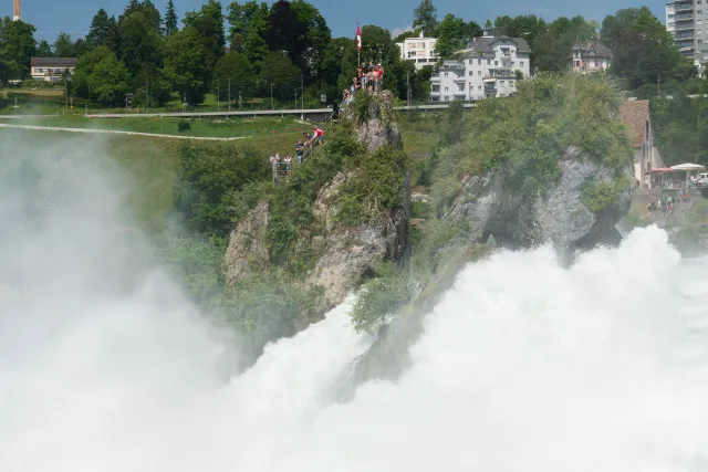 Der Rheinfall bei Schaffhausen