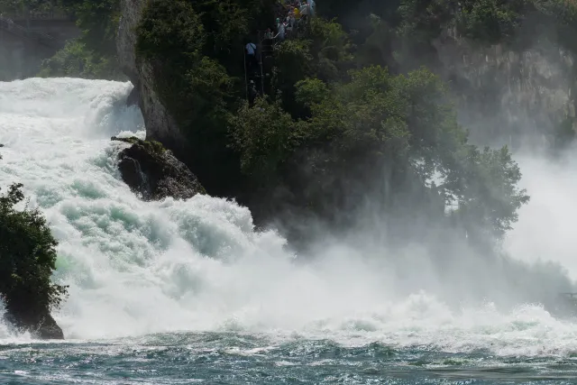 Der Rheinfall bei Schaffhausen