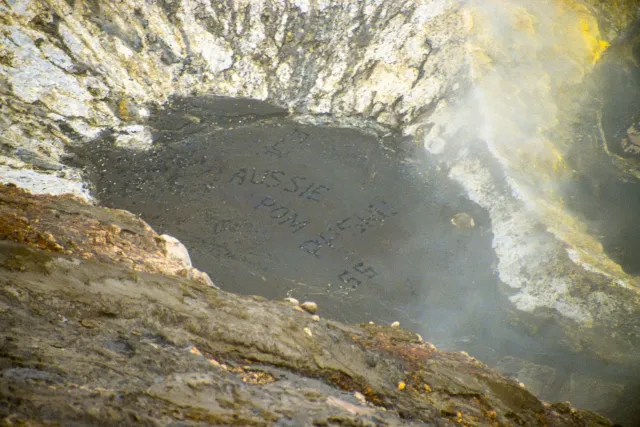 Die Krater im Nationalpark Bromo-Tengger-Semeru