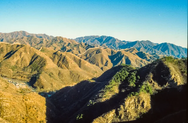 The Great Wall in northern China