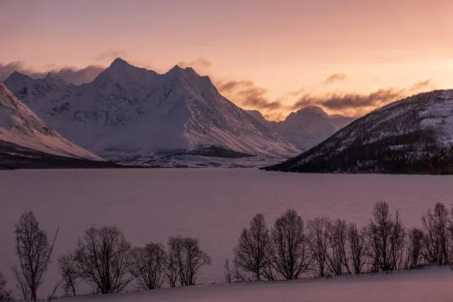 Motive am Lyngenfjord