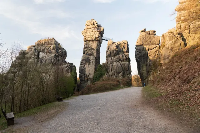 Zwischen den Externsteinen