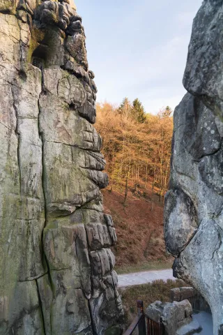 Auf den Externsteinen