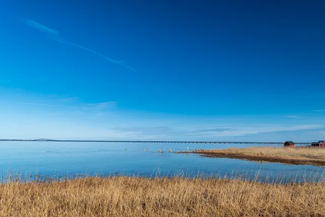 Die längste Brücke Schwedens von Kalmar nach Öland