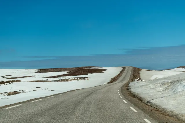 The E75 between Kiberg and Vardø