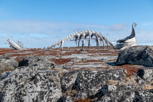 Die beeindruckende Drakkar-Leviathan Installation