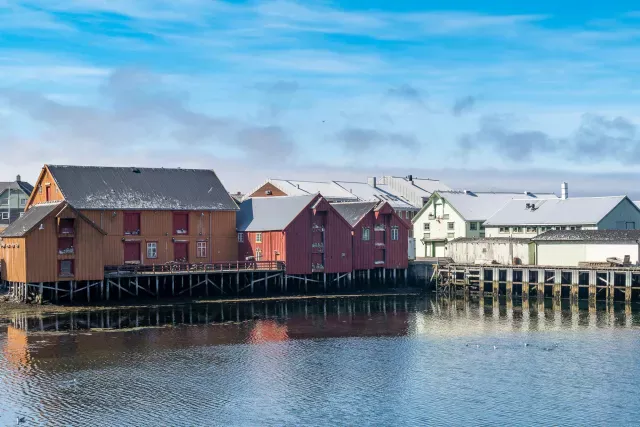 Hafen in Vardø