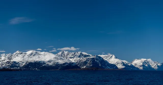 Panoramas of the Lyngenfjord Alps