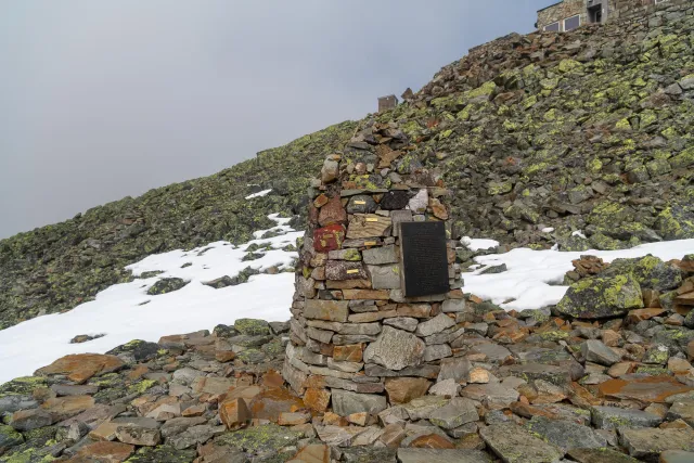 Aussichten und Gebäude auf dem Gaustatoppen