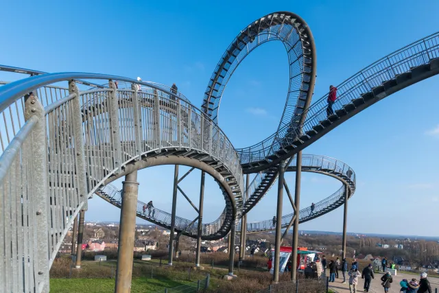 Tiger and Turtle bei Tag auf der Heinrich-Hildebrand-Höhe in Duisburg