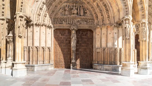 Leon Cathedral in Spain