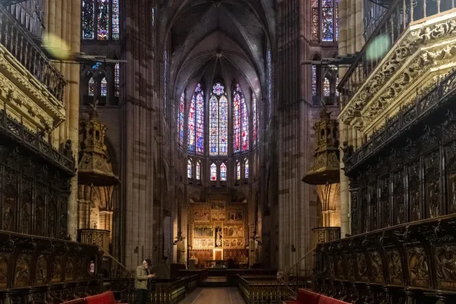 Leon Cathedral in Spain