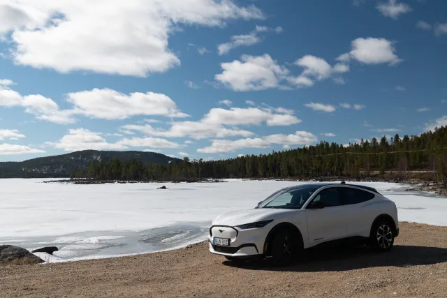 Mit dem Mustang Mach-E in Finnland