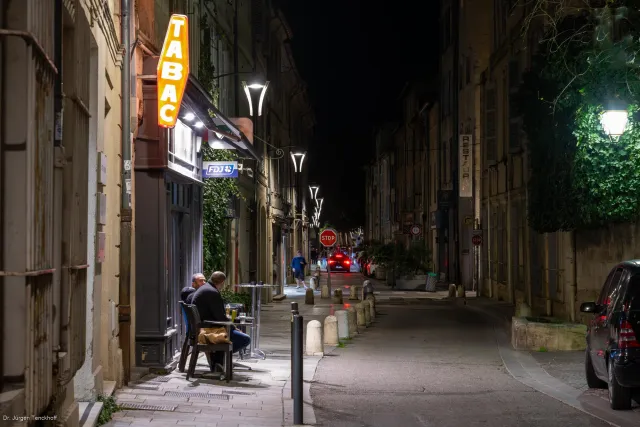 In the streets of Avignon